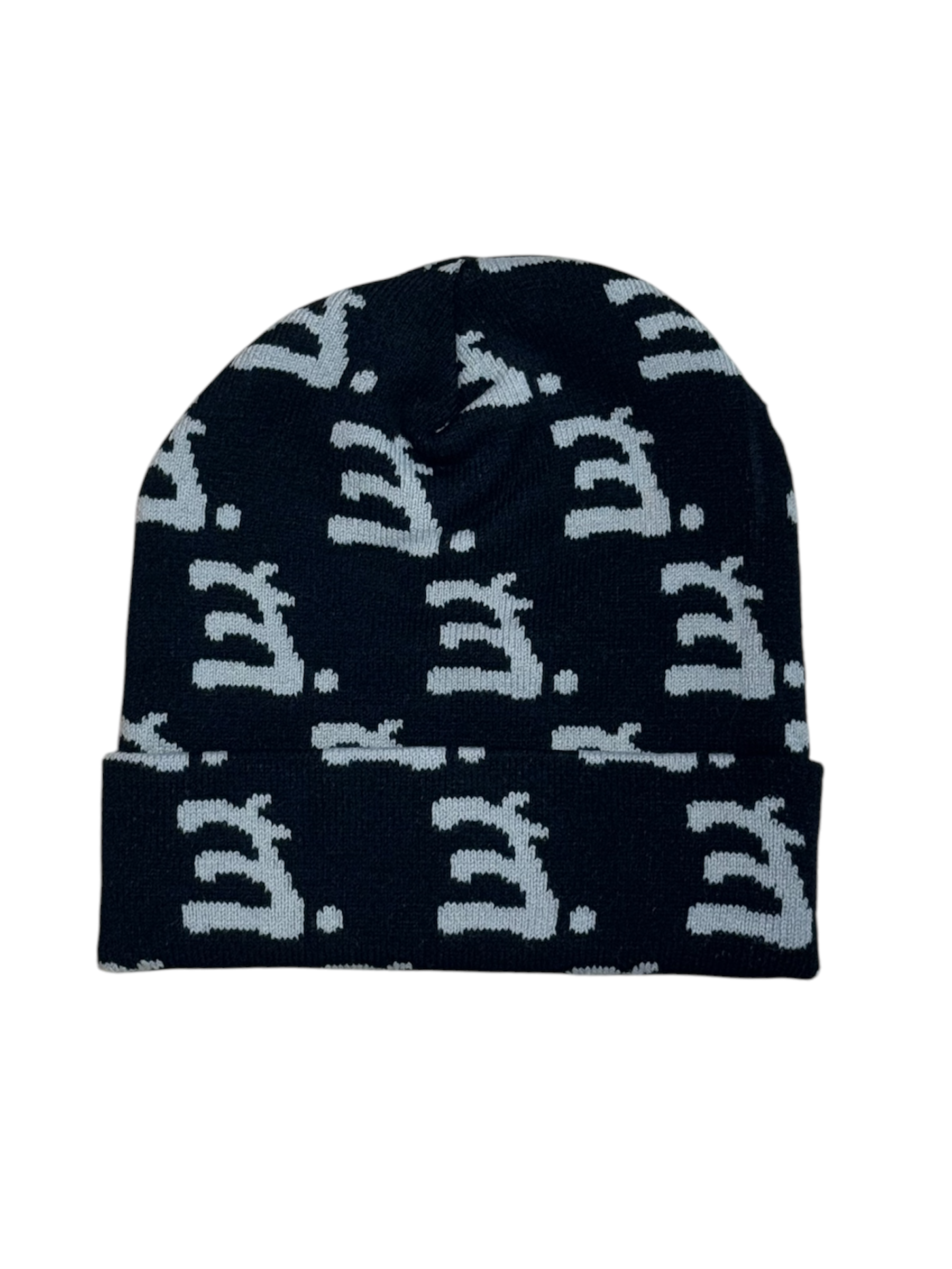 ƎUG Patterned Beanie