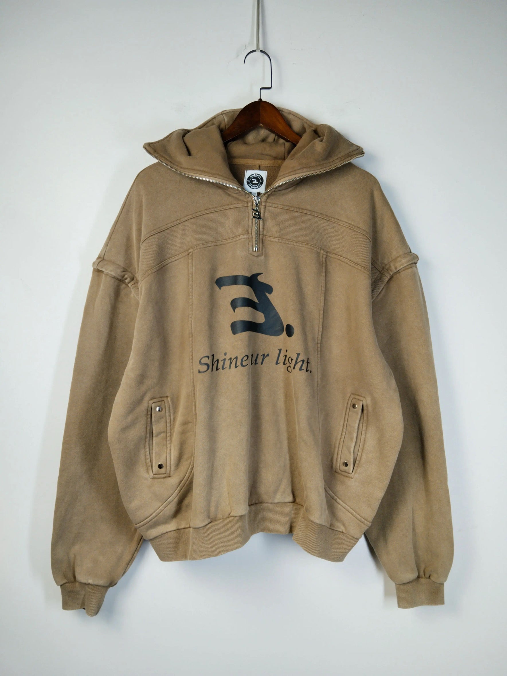 ƎUG Vintage Hoodie W/ Retractable sleeves *NEW*